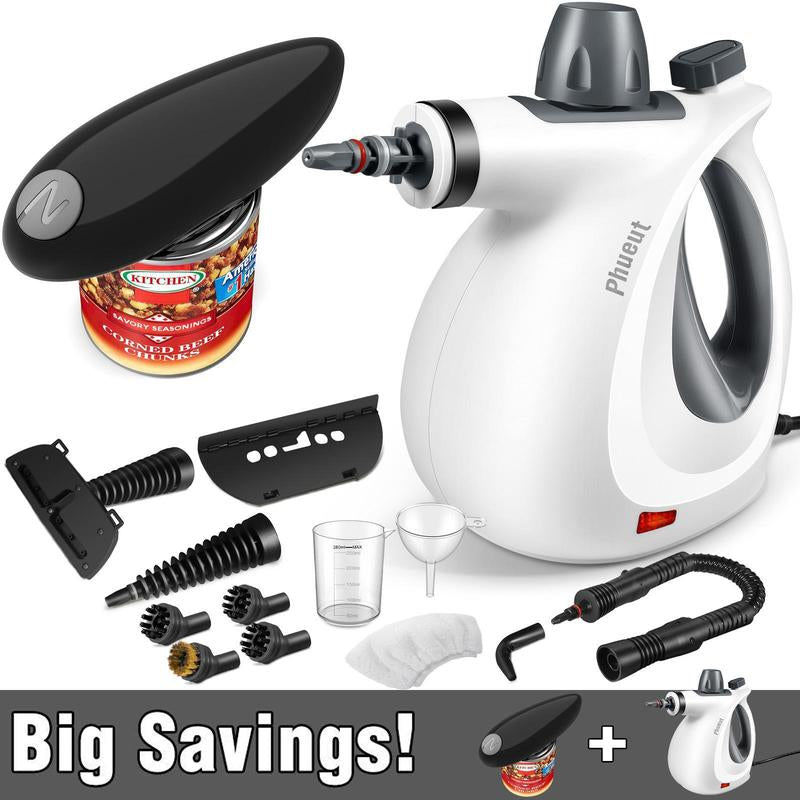 Pressurized Steam Cleaner & Spin Scrubber