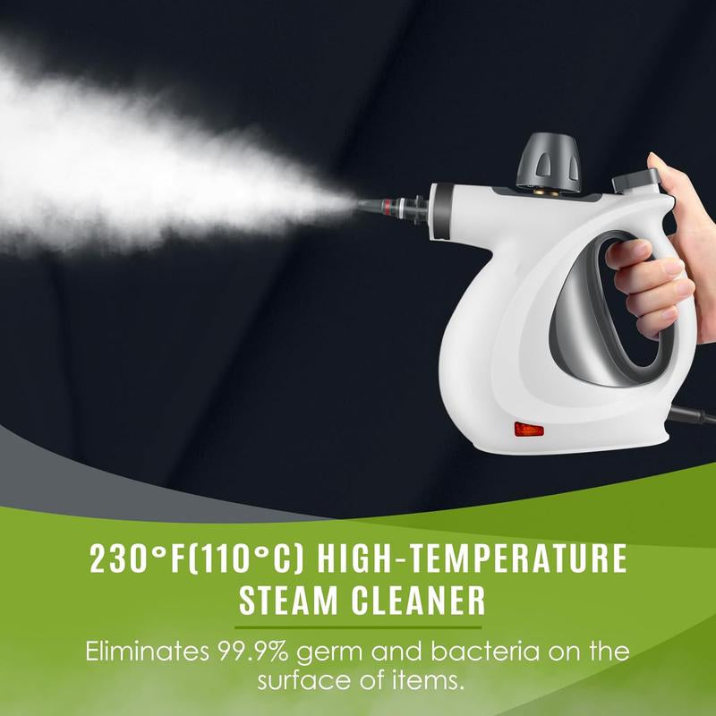Pressurized Steam Cleaner & Spin Scrubber