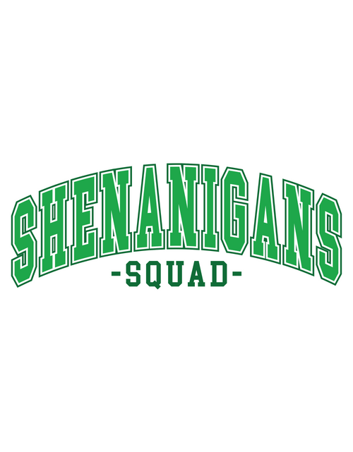 Load image into Gallery viewer, Shenanigans Squad Unisex Bamboo/Cotton Graphic T-Shirt
