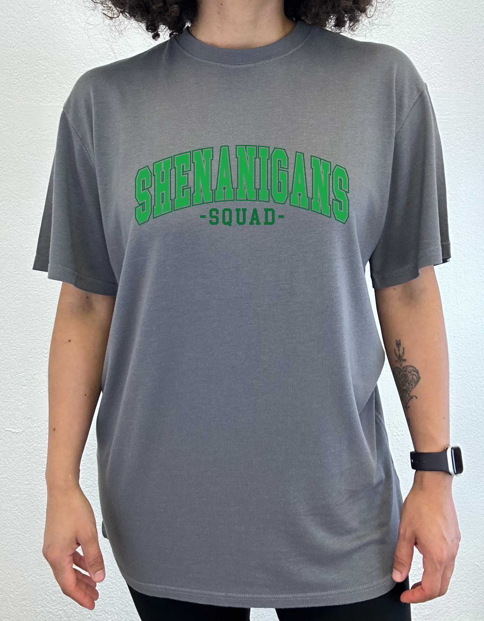 Shenanigans Squad Unisex Bamboo/Cotton Graphic T-Shirt
