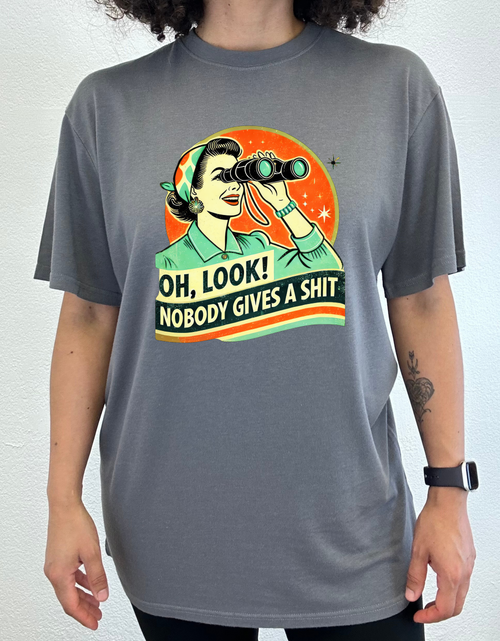 Load image into Gallery viewer, Funny Retro Woman Unisex Bamboo/Cotton Graphic T-Shirt

