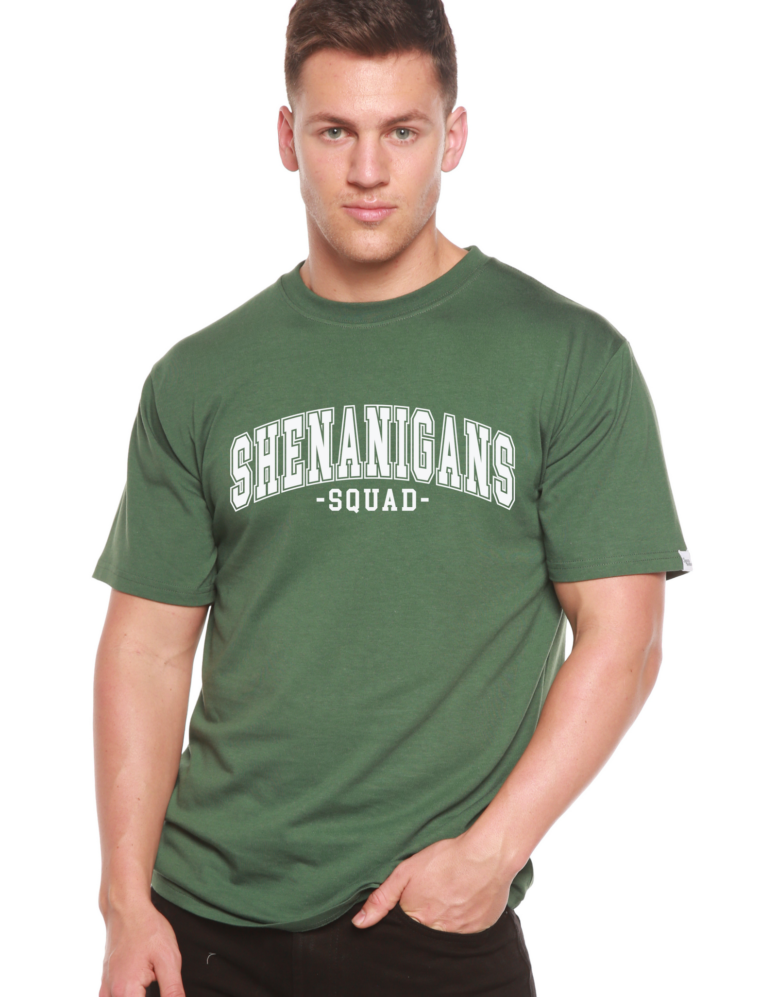Shenanigans Squad Unisex Bamboo/Cotton Graphic T-Shirt