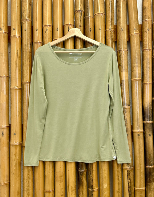 Load image into Gallery viewer, Women's Bamboo Lounge Long Sleeve T-Shirt
