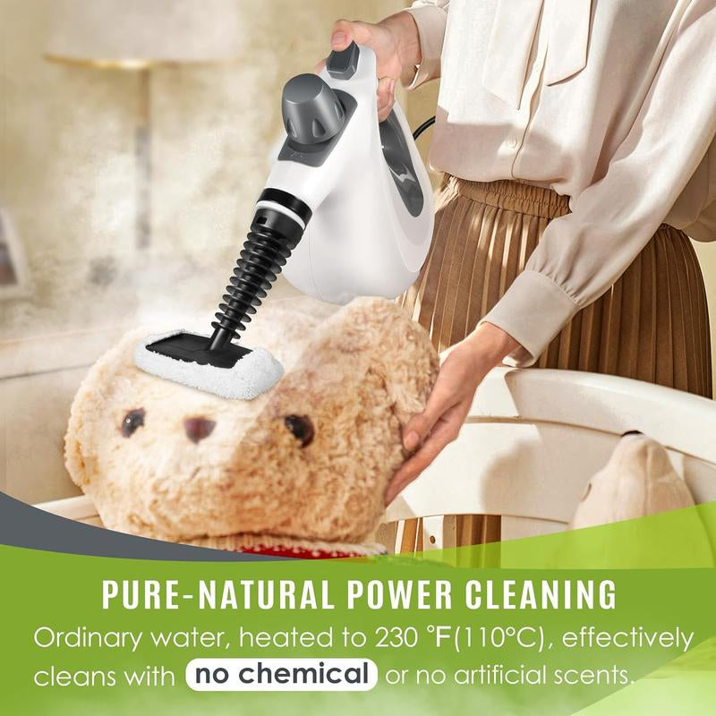 Pressurized Steam Cleaner & Spin Scrubber