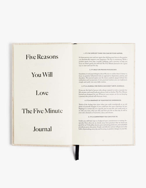 Load image into Gallery viewer, The Five Minute Journal - Original Linen
