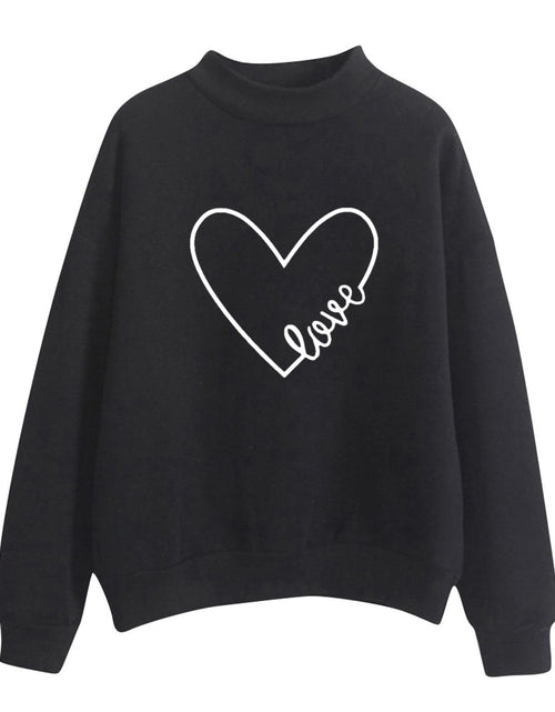 Load image into Gallery viewer, Crewneck Sweatshirts for Women Casual Cute Print Long Sleeve Pullover Lightweight Loose Fit Fleece Tops Fall Clothes
