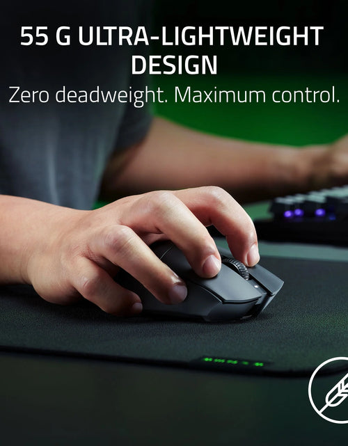 Load image into Gallery viewer, Deathadder V3 Hyperspeed Optical USB Wireless Gaming Mouse, Black
