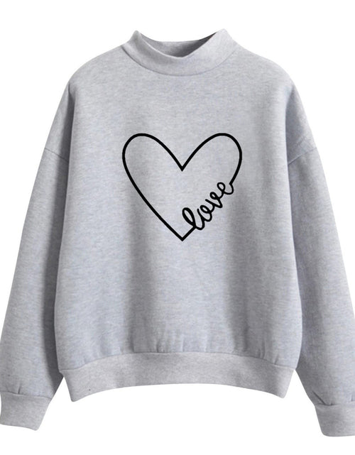 Load image into Gallery viewer, Crewneck Sweatshirts for Women Casual Cute Print Long Sleeve Pullover Lightweight Loose Fit Fleece Tops Fall Clothes
