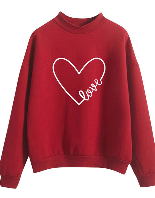 Load image into Gallery viewer, Crewneck Sweatshirts for Women Casual Cute Print Long Sleeve Pullover Lightweight Loose Fit Fleece Tops Fall Clothes
