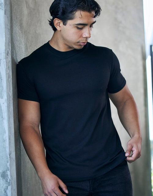 Load image into Gallery viewer, The Original Men's Bamboo Viscose/Organic Cotton Short Sleeve T-Shirt - Classic Cut
