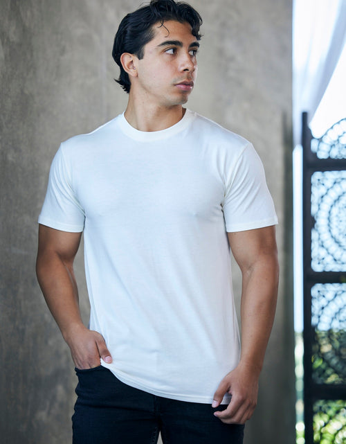 Load image into Gallery viewer, The Original Men's Bamboo Viscose/Organic Cotton Short Sleeve T-Shirt - Classic Cut
