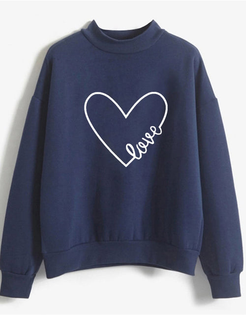 Load image into Gallery viewer, Crewneck Sweatshirts for Women Casual Cute Print Long Sleeve Pullover Lightweight Loose Fit Fleece Tops Fall Clothes
