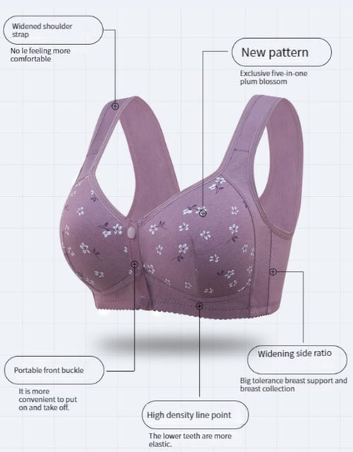 Load image into Gallery viewer, Daisy Bras for Older Women, Upgraded Daisy Bra for Seniors Front Closure, 2025 No Underwire Comfortable Bra for Women
