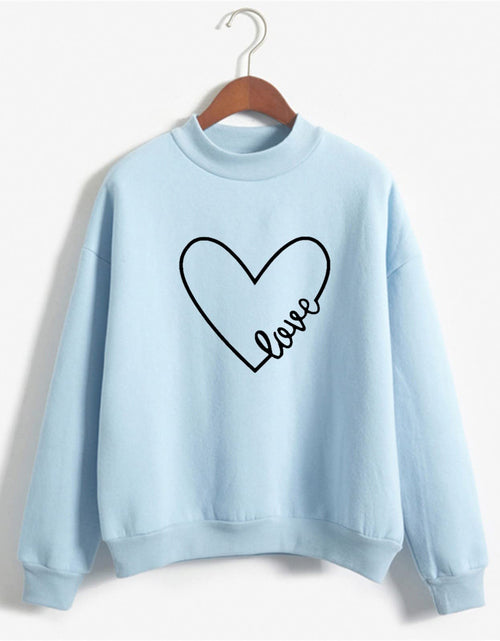 Load image into Gallery viewer, Crewneck Sweatshirts for Women Casual Cute Print Long Sleeve Pullover Lightweight Loose Fit Fleece Tops Fall Clothes
