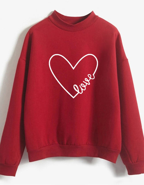 Load image into Gallery viewer, Crewneck Sweatshirts for Women Casual Cute Print Long Sleeve Pullover Lightweight Loose Fit Fleece Tops Fall Clothes
