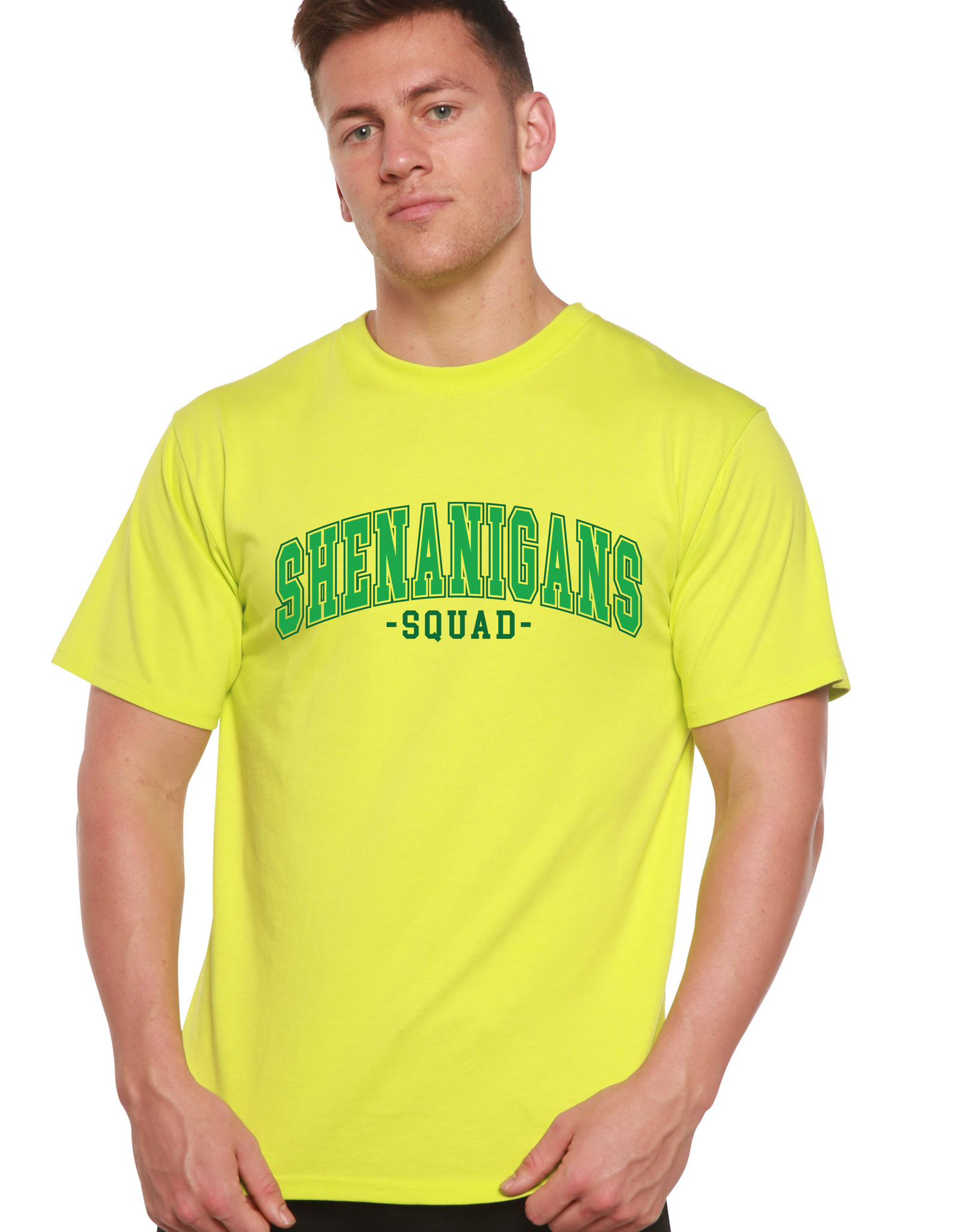Shenanigans Squad Unisex Bamboo/Cotton Graphic T-Shirt