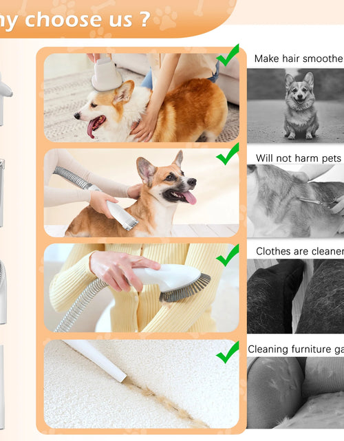 Load image into Gallery viewer, Dog &amp; Cat Grooming Clippers Kit, Adjustable Corded Electric with Accessories (9 Pack)

