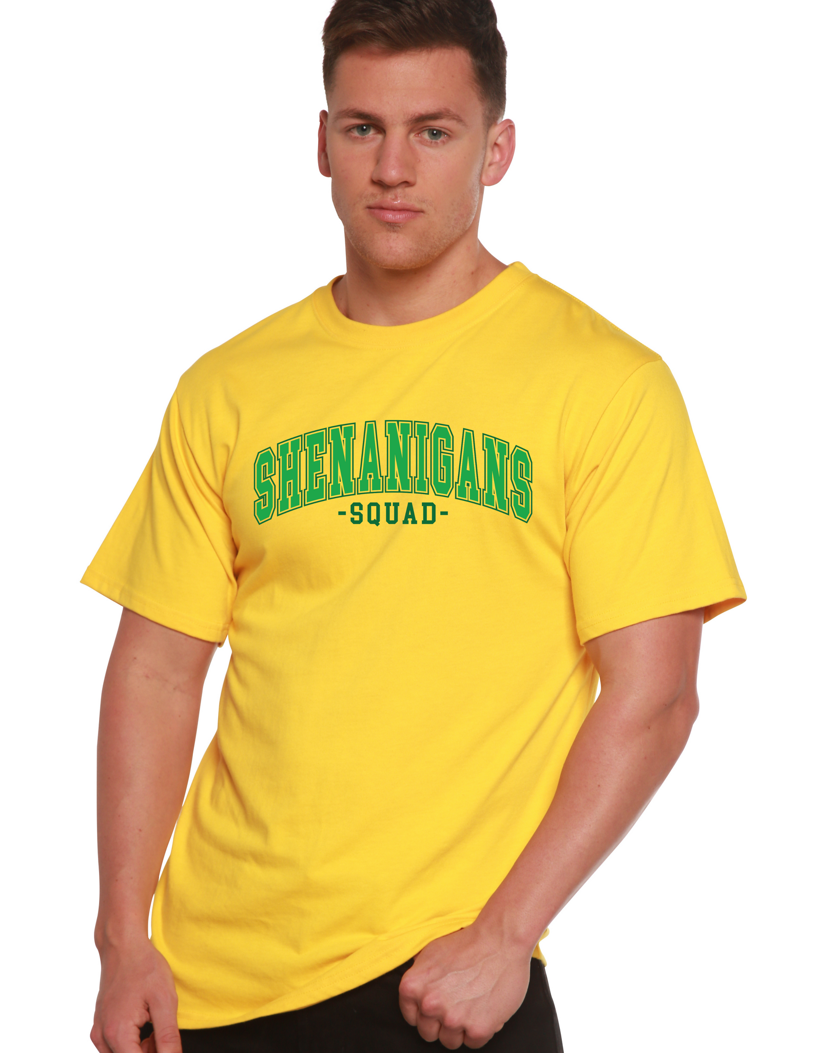 Shenanigans Squad Unisex Bamboo/Cotton Graphic T-Shirt