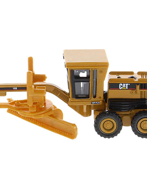 Load image into Gallery viewer, CAT Caterpillar 163H Motor Grader Yellow 1/87 Diecast Model
