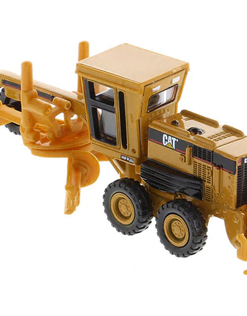 Load image into Gallery viewer, CAT Caterpillar 163H Motor Grader Yellow 1/87 Diecast Model
