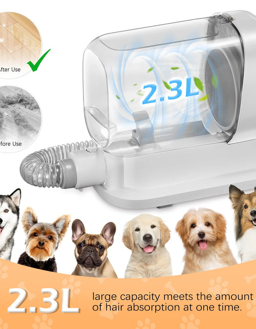 Load image into Gallery viewer, Dog &amp; Cat Grooming Clippers Kit, Adjustable Corded Electric with Accessories (9 Pack)
