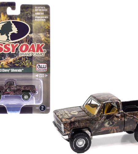 1983 Chevrolet Silverado Pickup Truck Mossy Oak Diecast