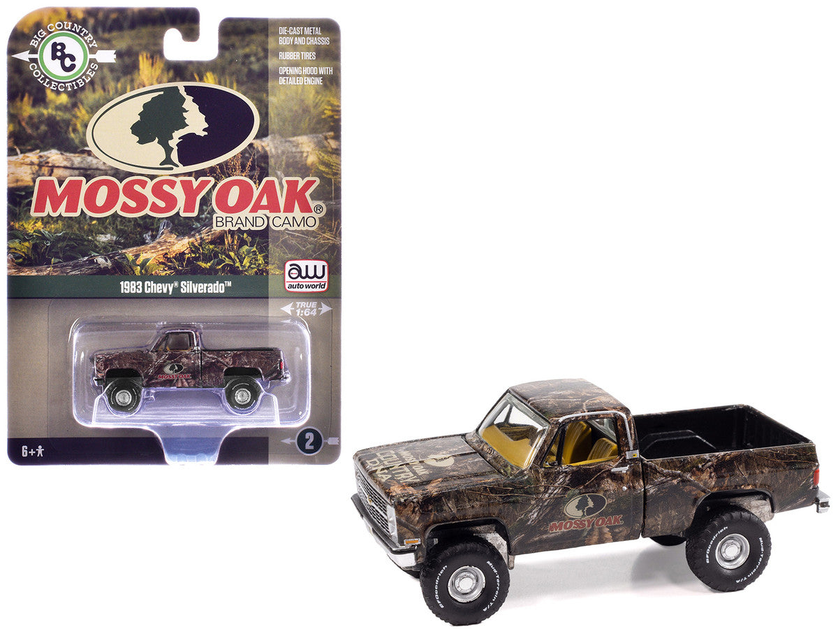 1983 Chevrolet Silverado Pickup Truck Mossy Oak Diecast