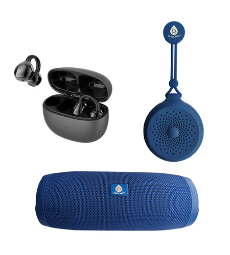 Total Audio Freedom Collection: Wireless Earbuds & 360° Speaker