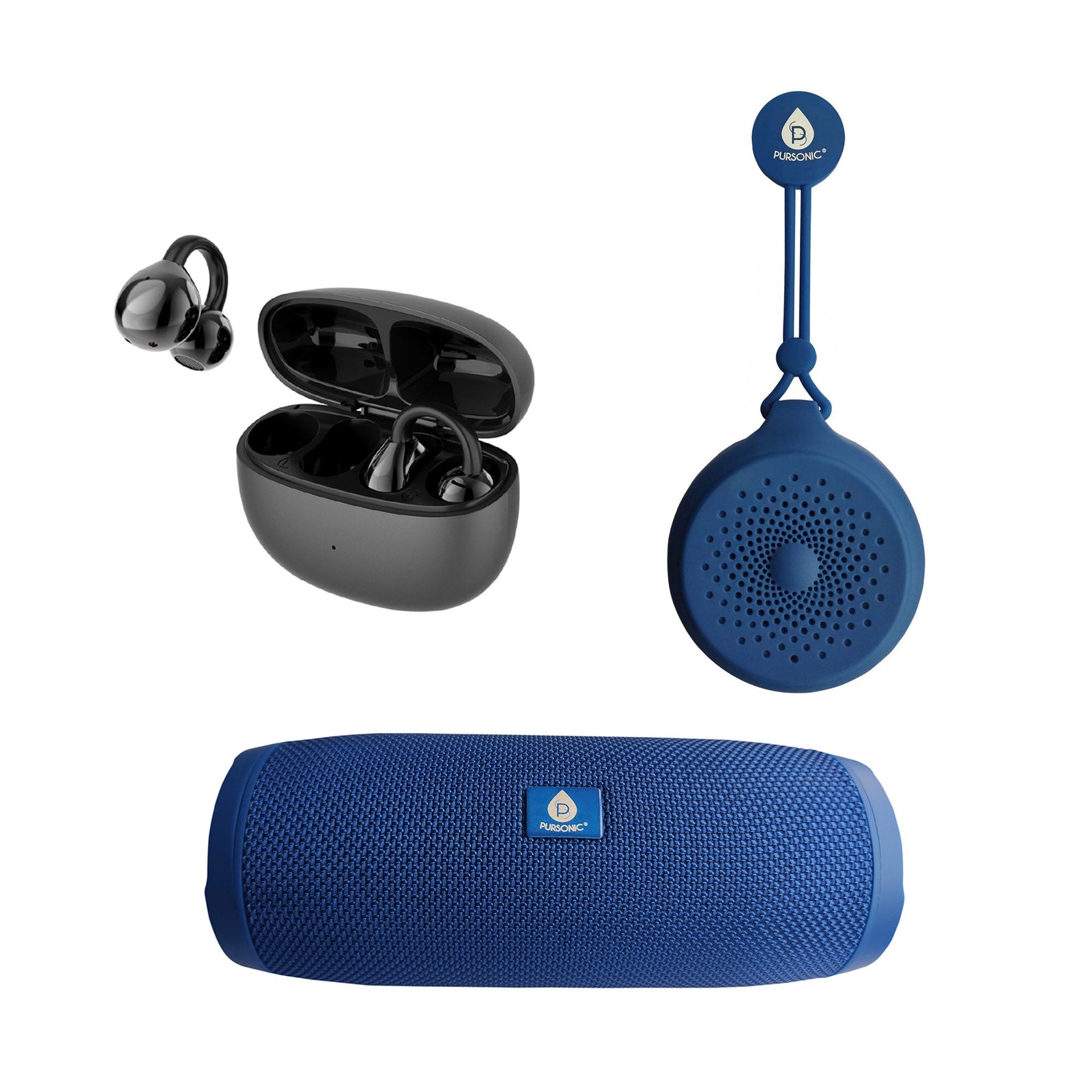 Total Audio Freedom Collection: Wireless Earbuds & 360° Speaker