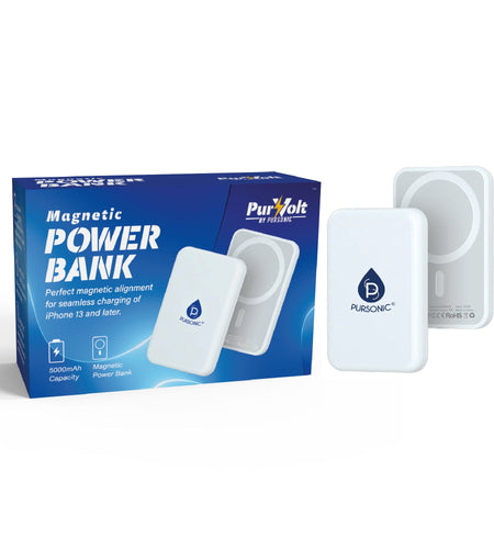 Magnetic Wireless Power Bank – Portable, Powerful, Effortless Charging