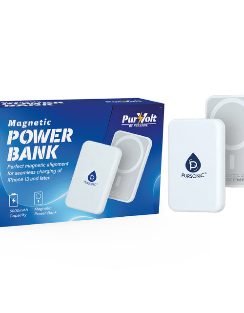 Load image into Gallery viewer, Magnetic Wireless Power Bank – Portable, Powerful, Effortless Charging
