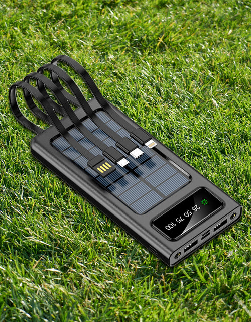 Load image into Gallery viewer, LED Portable Solarsync Power Bank – PoLED Portable Solarsync Power Bank – Power Anytime, Anywherewer Anytime, Anywhere
