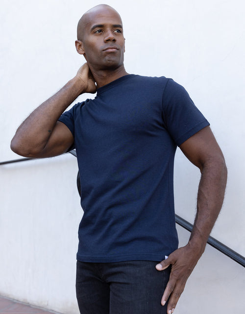Load image into Gallery viewer, The Original Men's Bamboo Viscose/Organic Cotton Short Sleeve T-Shirt - Classic Cut
