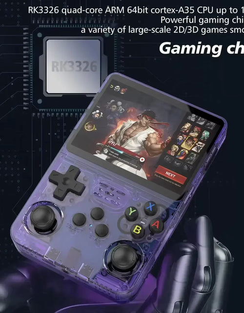 Load image into Gallery viewer, R36S Retro Handheld Video Game Console ARKOS System 3.5 Inch IPS Screen Classic Portable Pocket Video Player 128G Games Boy Gift
