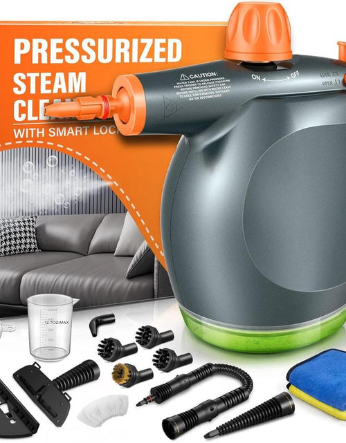 Load image into Gallery viewer, Pressurized Steam Cleaner &amp; Spin Scrubber
