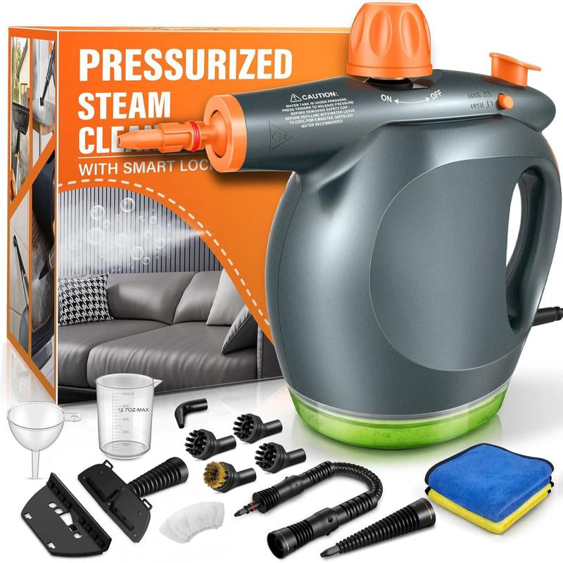 Pressurized Steam Cleaner & Spin Scrubber