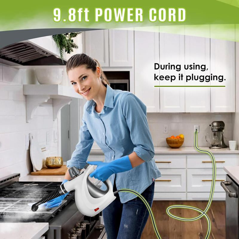 Pressurized Steam Cleaner & Spin Scrubber