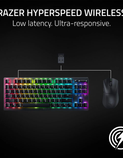 Load image into Gallery viewer, Deathadder V3 Hyperspeed Optical USB Wireless Gaming Mouse, Black
