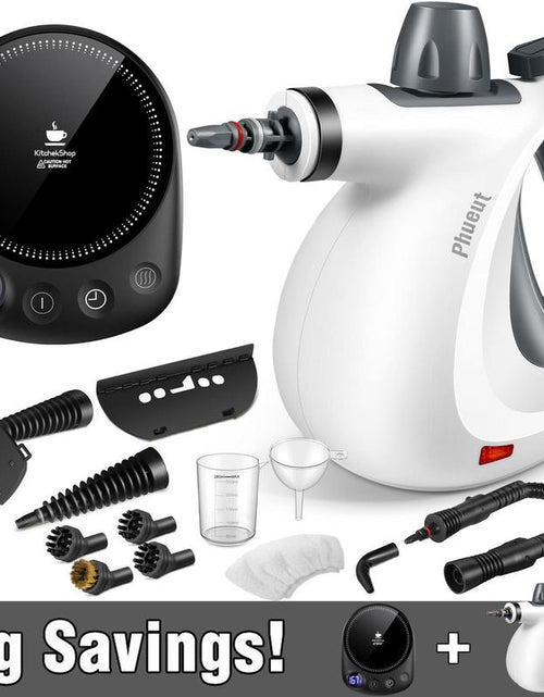 Load image into Gallery viewer, Pressurized Steam Cleaner &amp; Spin Scrubber
