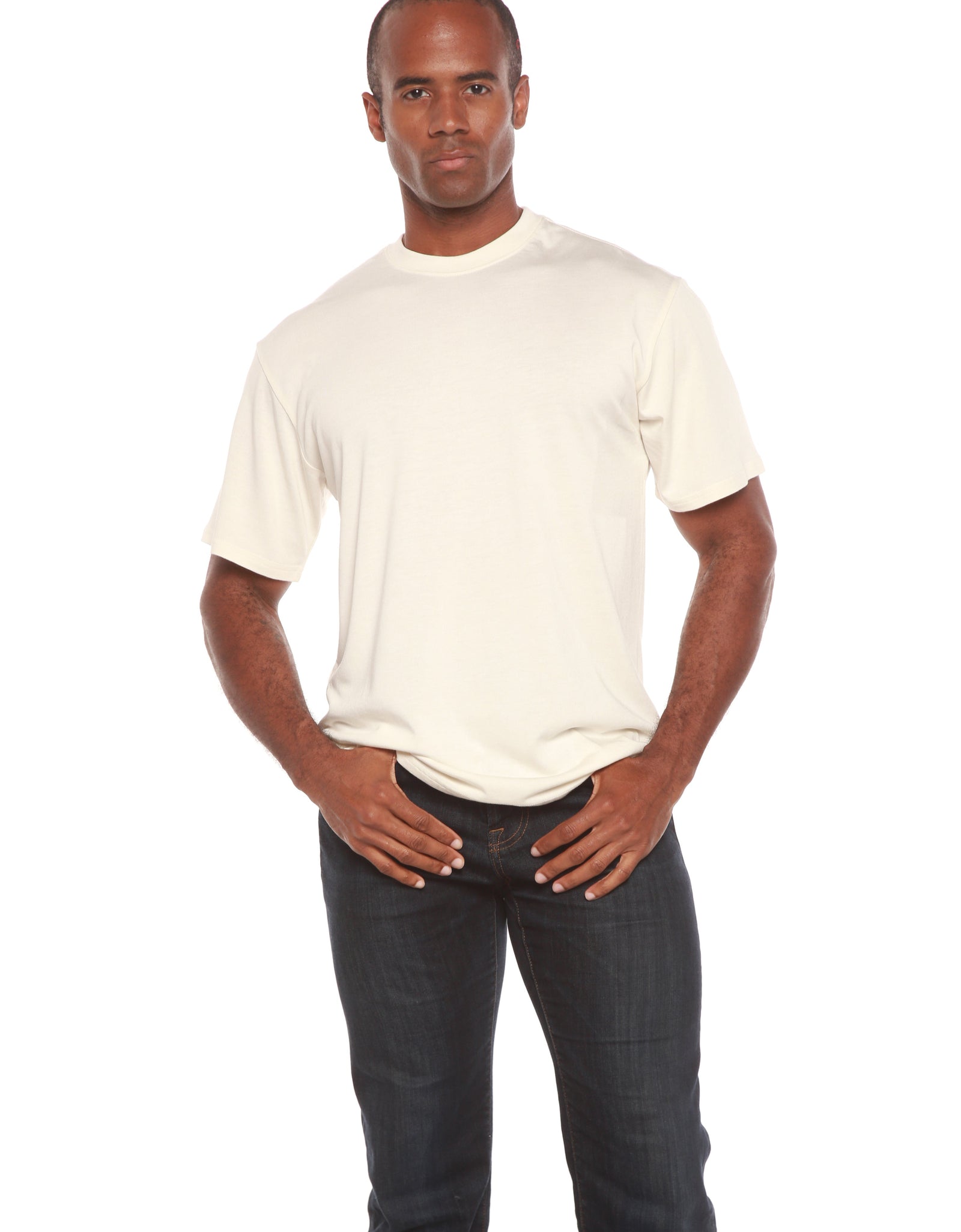 The Original Men's Bamboo Viscose/Organic Cotton Short Sleeve T-Shirt - Classic Cut