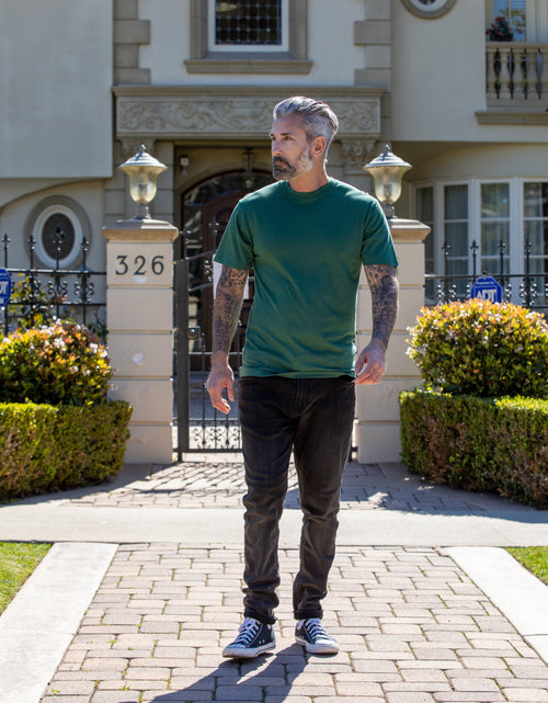 Load image into Gallery viewer, The Original Men's Bamboo Viscose/Organic Cotton Short Sleeve T-Shirt - Classic Cut
