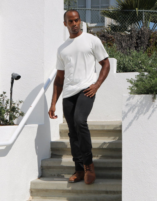 Load image into Gallery viewer, The Original Men's Bamboo Viscose/Organic Cotton Short Sleeve T-Shirt - Classic Cut
