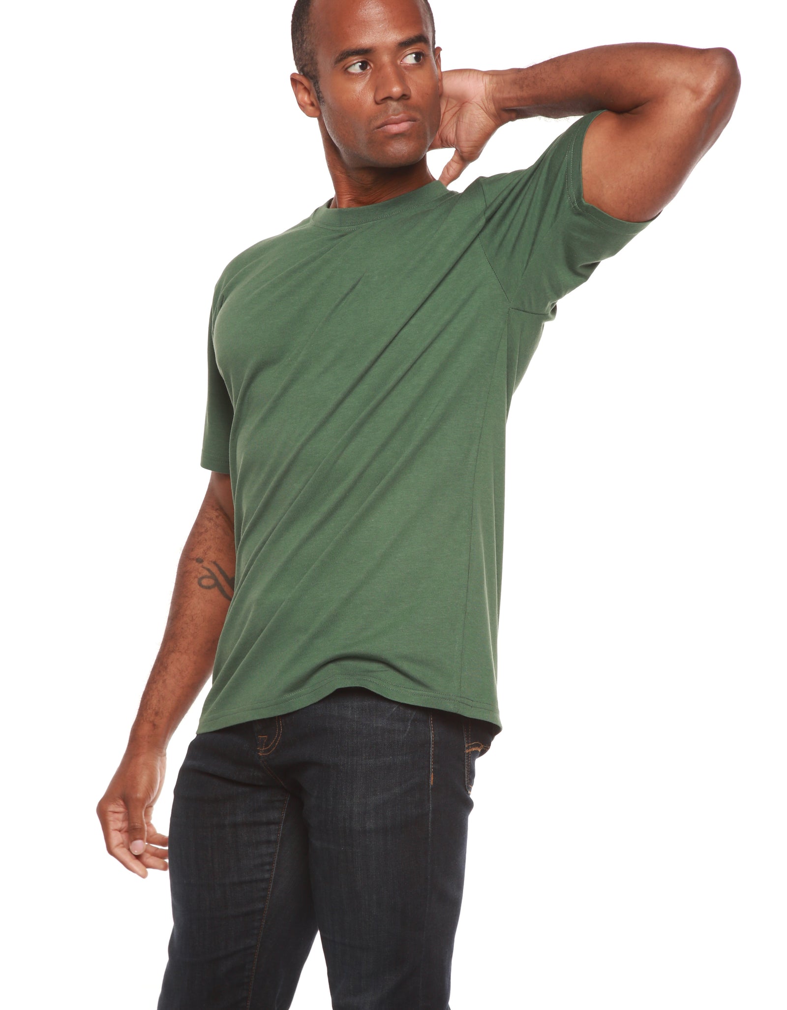 The Original Men's Bamboo Viscose/Organic Cotton Short Sleeve T-Shirt - Classic Cut